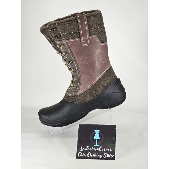 The North Face Women's Brown Waterproof Shellista III Mid  Boots Size 9 272 - Picture 16 of 16